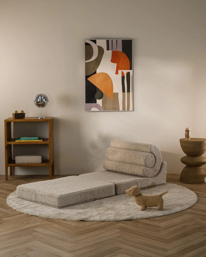 Wigiwama Biscuit Flipster in a cosy home interior