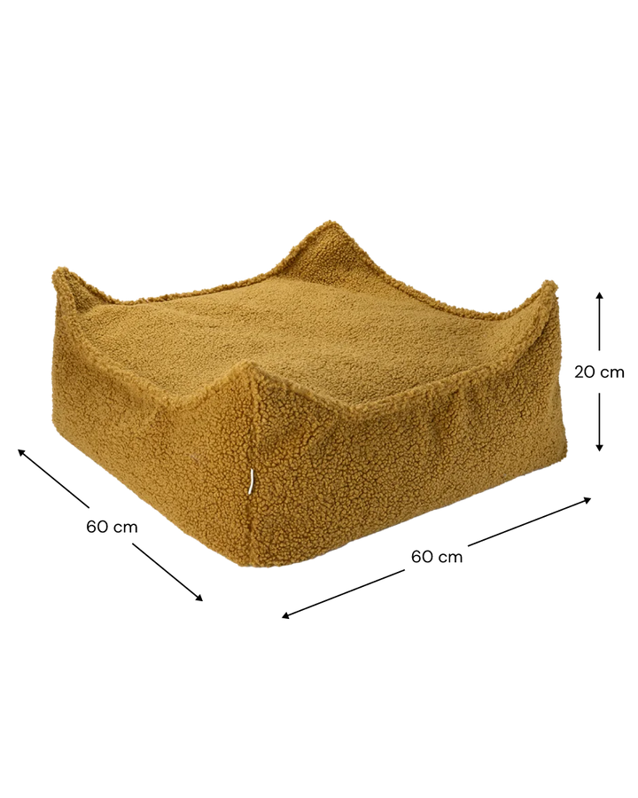 Wigiwama square ottoman size guide