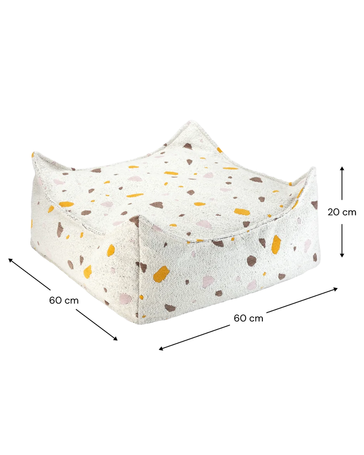 Wigiwama square ottoman size guide