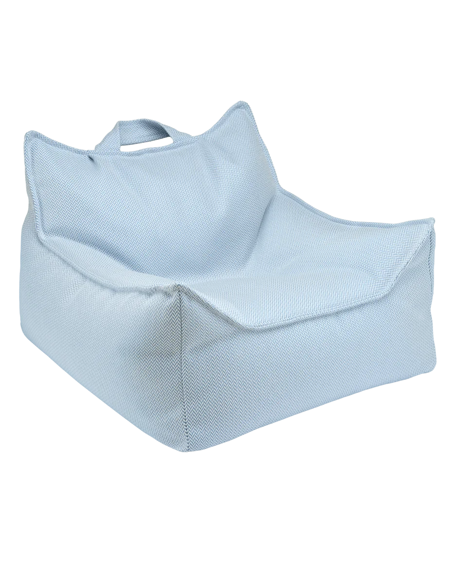 Wigiwama Azure Outdoor beanbag chair for kids