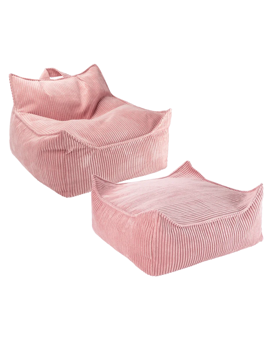 Wigiwama Pink Corduroy children's furniture bundle