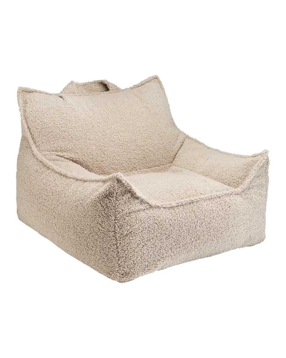 Wigiwama Biscuit Club Chair in a cosy home interior