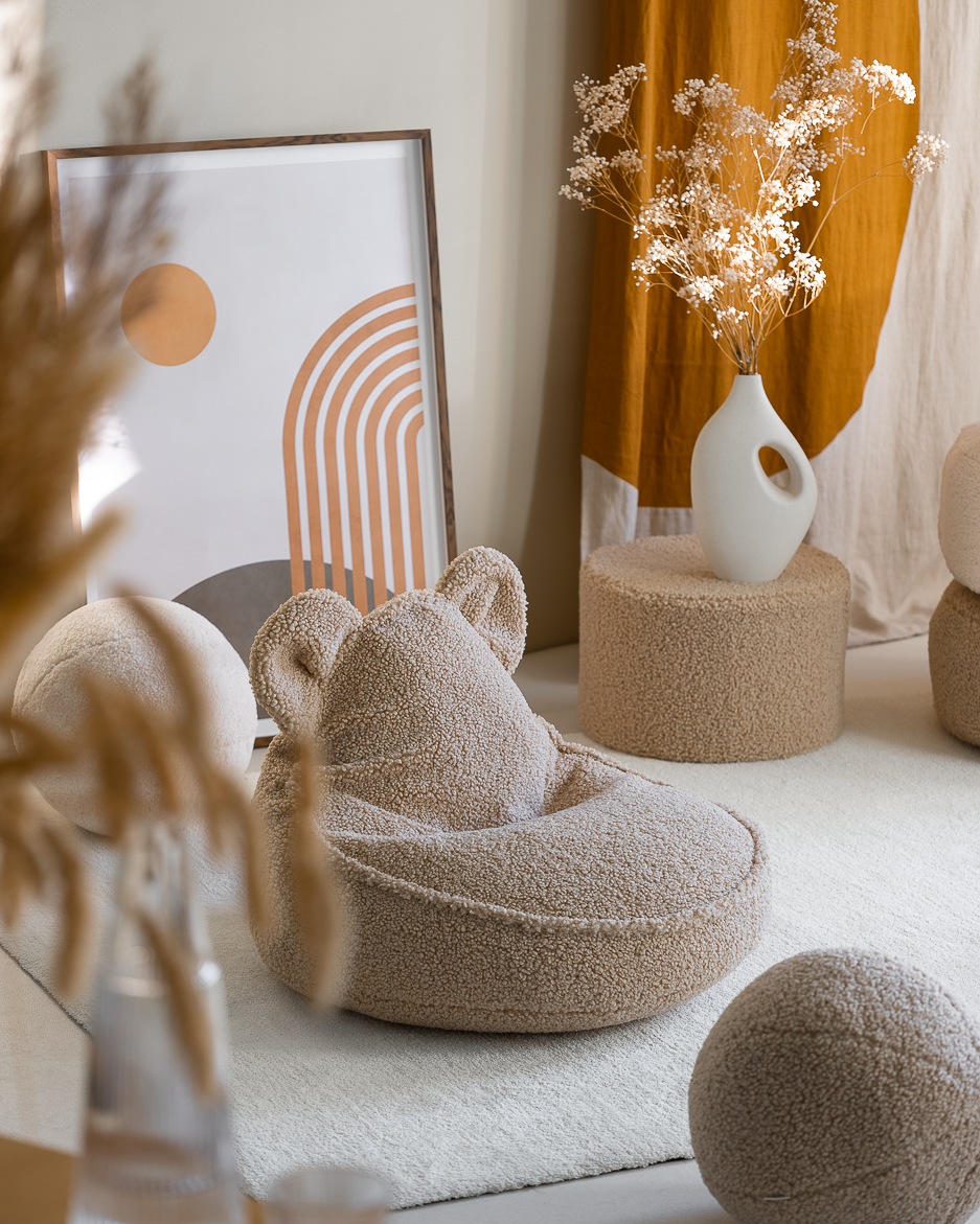 Biscuit Bear Beanbag Teddy Fabric Wigiwama