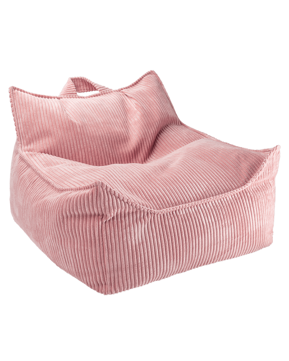 Loungie Pouf Light Pink Bean Bag Chair BB18520LKLAC  RONA