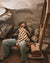 Mother relaxing with her baby on a Wigiwama Moon Chair, surrounded by toys in a cosy corner of the nursery