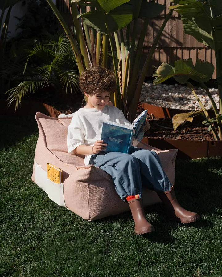 Wigiwama Seashell beanbag chair children's furniture