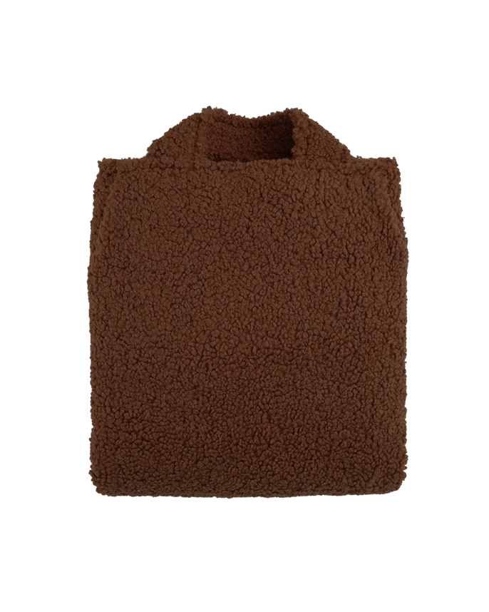 Wigiwama Warm Hazel Beanbag Chair Extra Cover, removable cover shown on its own