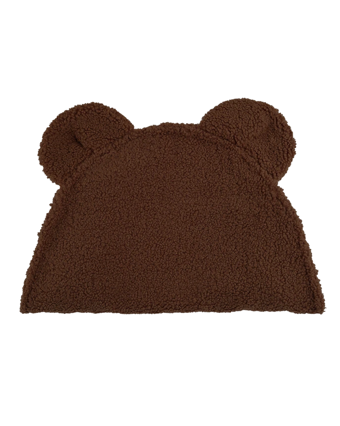 Wigiwama Warm Hazel Bear Beanbag Extra Cover, removable cover shown on its own