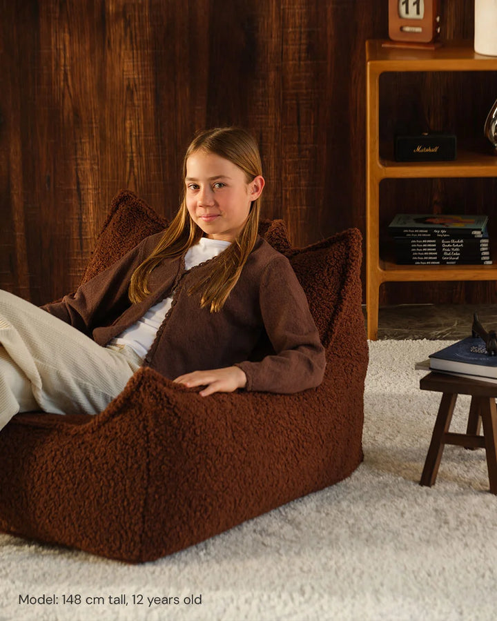 Wigiwama Warm Hazel Club Chair in a cosy home interior