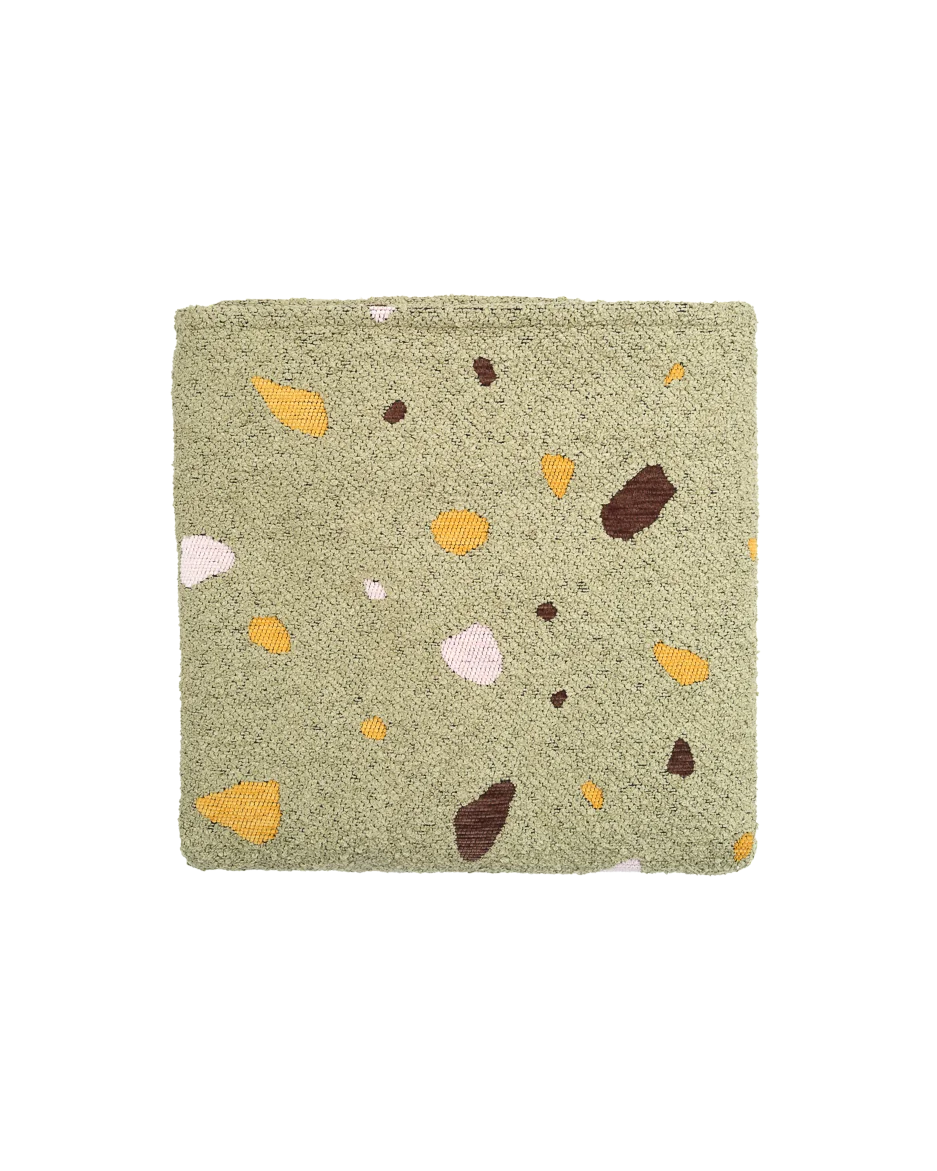 Wigiwama Terrazzo Moss Square Ottoman replacement cover