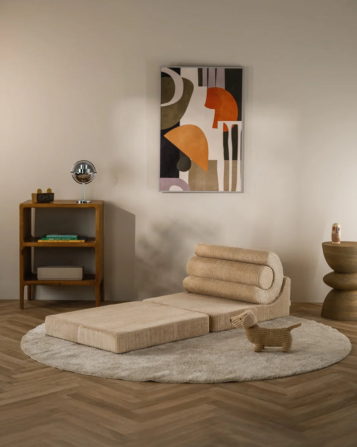 Wigiwama Brown Sugar Flipster in a cosy home interior
