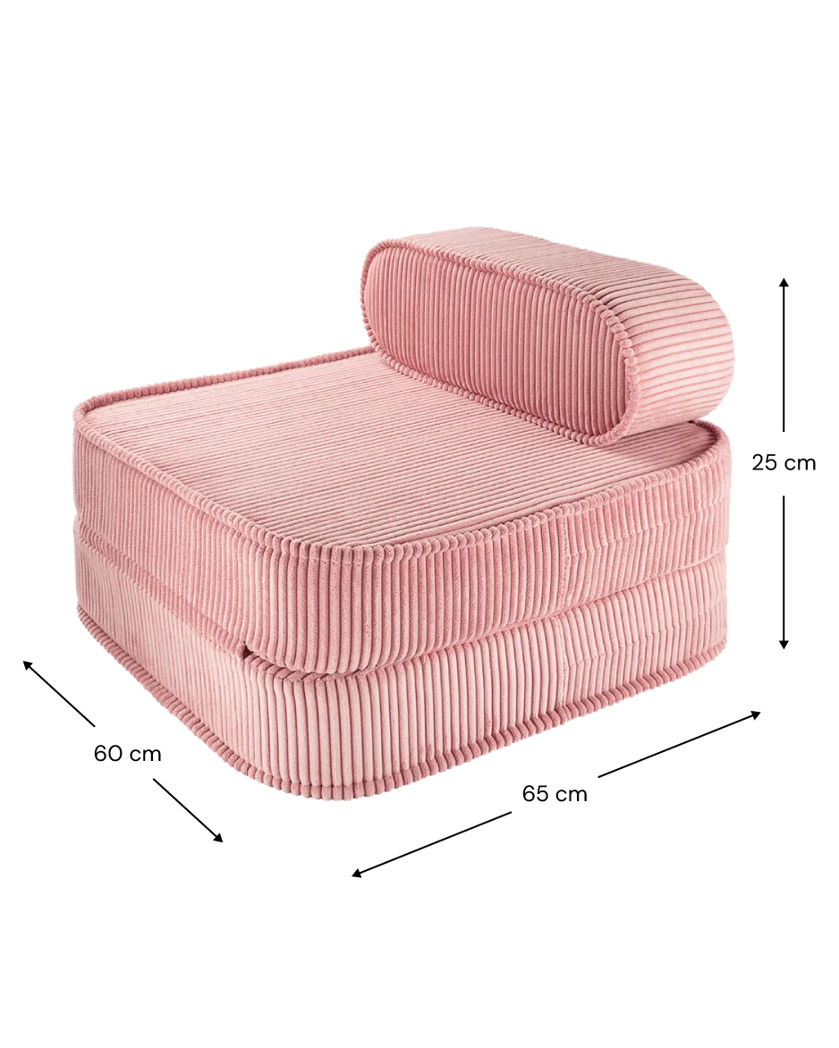 Wigiwama | Pink Mousse Flip Chair | Quality Certified Materials