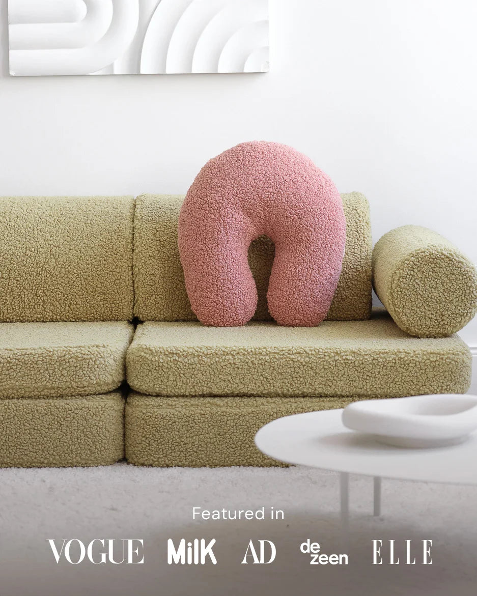 Green Matcha Modular Kids' Sofa | Free Shipping | Wigiwama