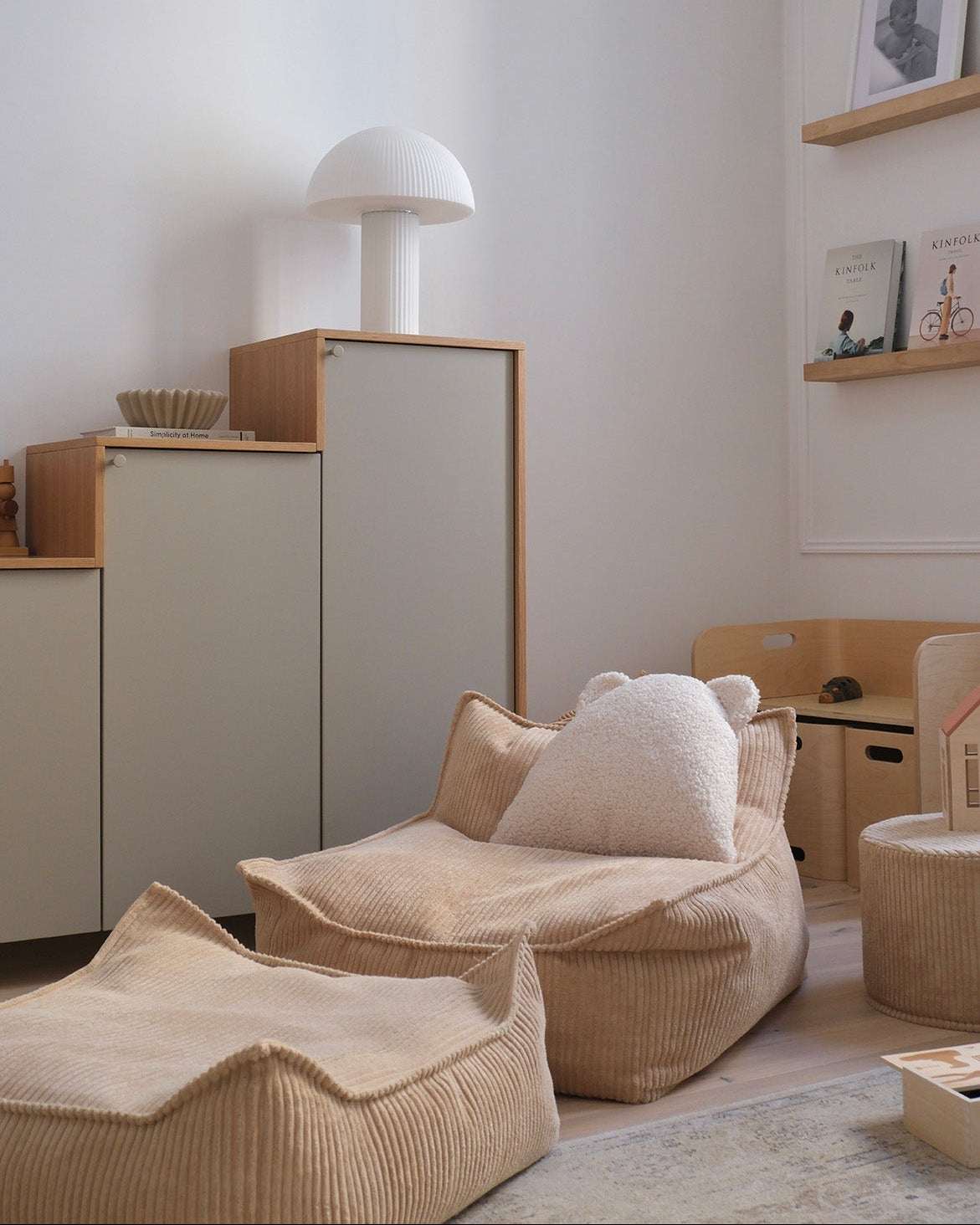 Wigiwama children's playroom setup lifestyle photo