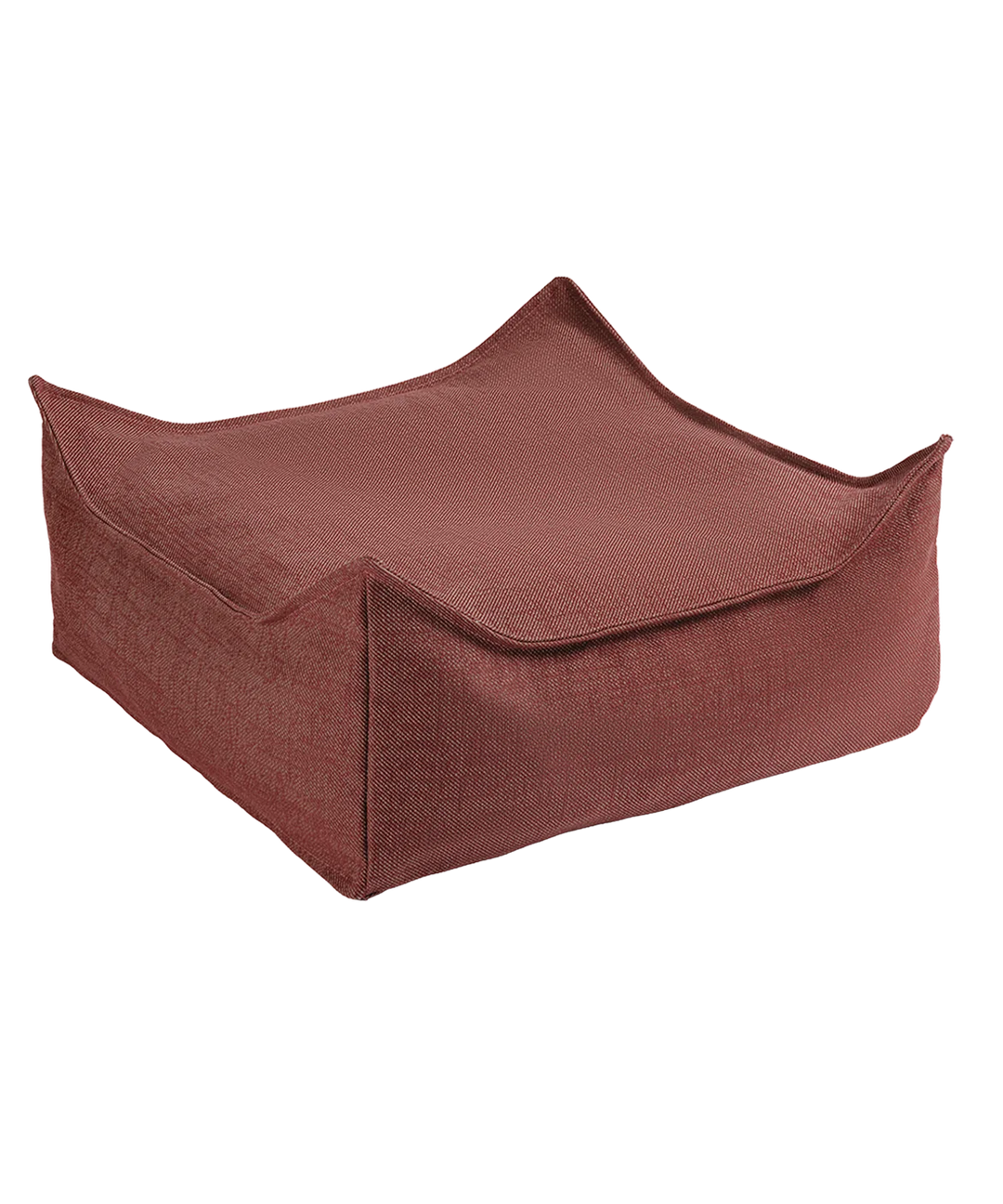 Wigiwama Pomegranate square ottoman children's furniture