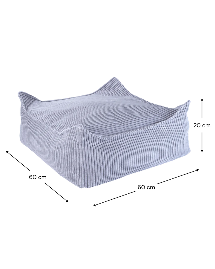 Wigiwama square ottoman size guide