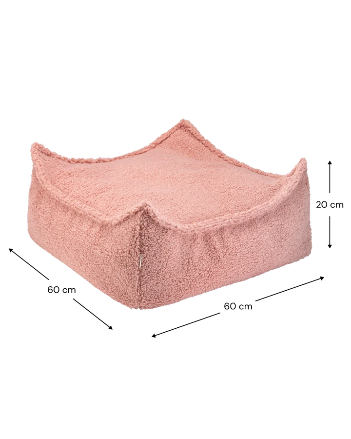 Wigiwama square ottoman size guide
